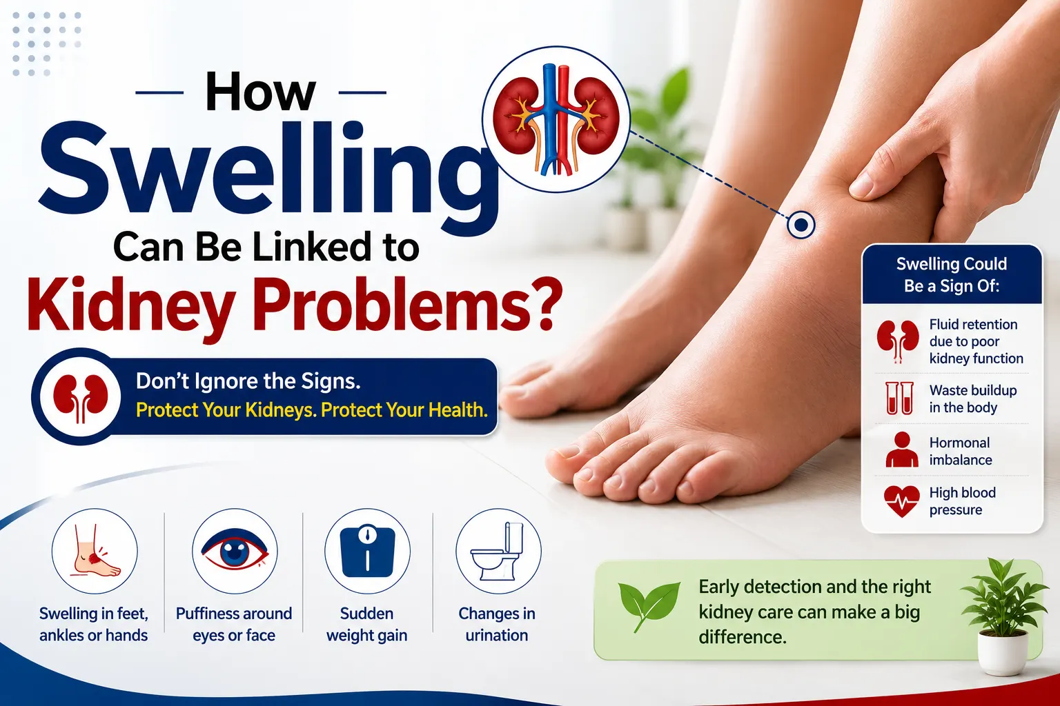 How Swelling Can Be Linked to Kidney Problems?